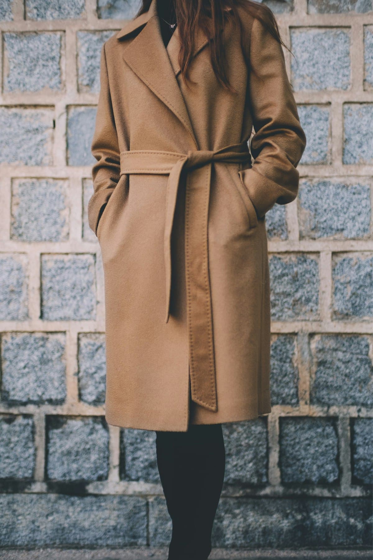 Camel Cashmere Overcoat